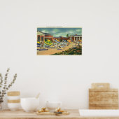 Ansicht der Saratoga-Wellness-Center-Wiederherstel Poster (Küche)