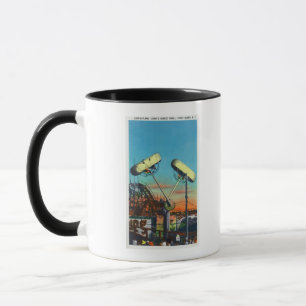 Ansicht der Schleife-O-Flugzeug Fahrt # 1 Tasse