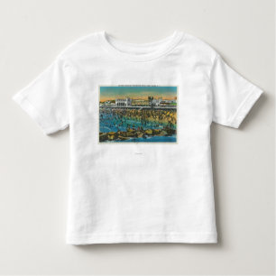 Ansicht der Schwimmer an den Washington-Bädern Kleinkind T-shirt
