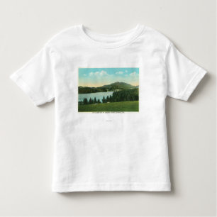 Ansicht der See-Blume mit Mt.-Bäcker im Abstand Kleinkind T-shirt