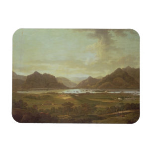 Ansicht der Seen und der Berge von Killarney, Irel Magnet