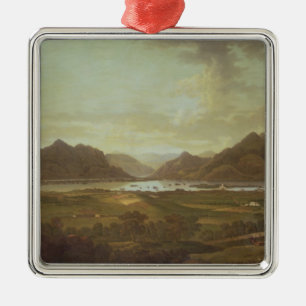 Ansicht der Seen und der Berge von Killarney, Irel Ornament Aus Metall