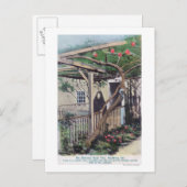 Ansicht der Sherman-Rose TreeMonterey, CA Postkarte (Vorne/Hinten)