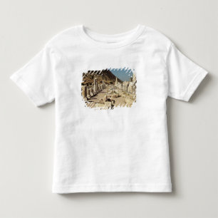 Ansicht der Spalten auf dem oberen Markt-Agora Kleinkind T-shirt