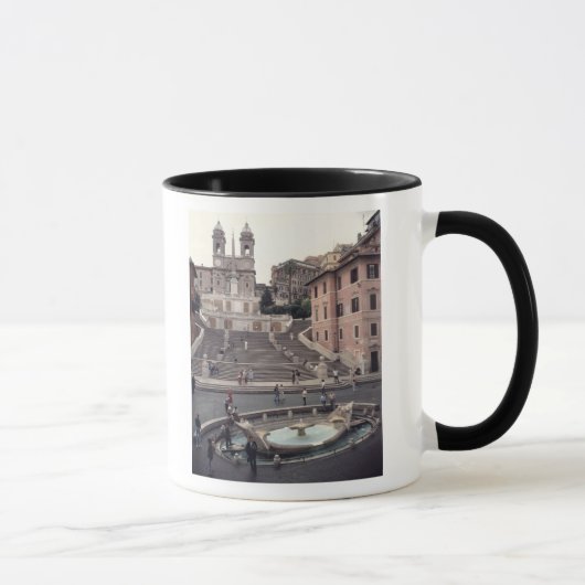 Ansicht der Spanisch Schritte oder des Scalinata Tasse (Rechts)