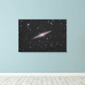 Ansicht der Spiralgalaxie NGC 891 in Andro Leinwanddruck (Insitu (Holzboden))