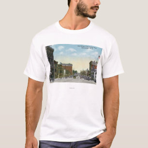 Ansicht der Staats-Straße vom sichelförmigen Par T-Shirt
