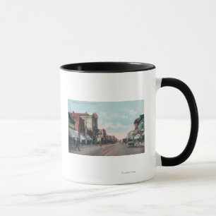 Ansicht der Stechpalme StreetBellingham, WA Tasse
