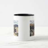 Ansicht der Steinwände Tasse (Zentrum)