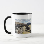 Ansicht der Steinwände Tasse (Links)