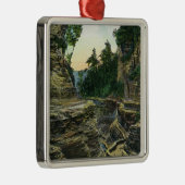 Ansicht der südlichen Eingangs-Schlucht Silbernes Ornament (Rechts)