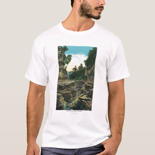 Ansicht der südlichen Eingangs-Schlucht T-Shirt (Vorderseite)
