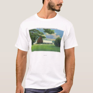 Ansicht der Tanglewood Musik-Halle und des Bodens T-Shirt