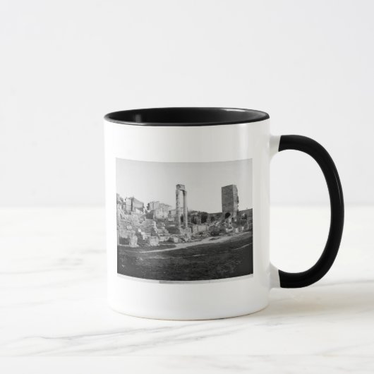 Ansicht der Theater-Antike Tasse (Rechts)