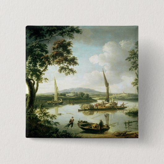 Ansicht der Themse von der scharfen Rand-Fähre Button (Vorderseite)