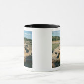 Ansicht der thermischen Bäder Tasse (Zentrum)