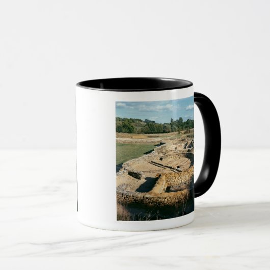 Ansicht der thermischen Bäder Tasse (VorderseiteRechts)