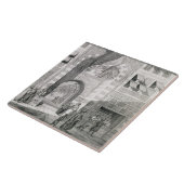 Ansicht der Tür von Okal Kaid-Bey, 'von den Fliese (Seite)