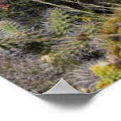 Ansicht der Twin Buttes | Sedona, Arizona Poster (Ecke)