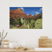 Ansicht der Twin Buttes | Sedona, Arizona Poster (Küche)