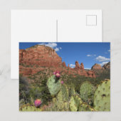 Ansicht der Twin Buttes | Sedona, Arizona Postkarte (Vorne/Hinten)