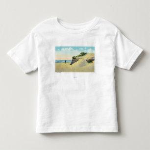 Ansicht der typischen Neu-England Sanddünen Kleinkind T-shirt