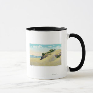 Ansicht der typischen Neu-England Sanddünen Tasse