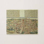 Ansicht der ummauerten Stadt von Florenz, vom Nure Puzzle (Horizontal)