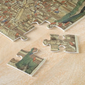 Ansicht der ummauerten Stadt von Florenz, vom Nure Puzzle (Seite)
