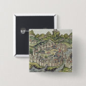 Ansicht der ummauerten Stadt von Konstantinopele, Button (Vorne & Hinten)