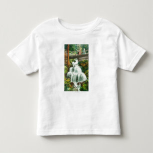 Ansicht der unteren FallsShasta Frühlinge, CA Kleinkind T-shirt