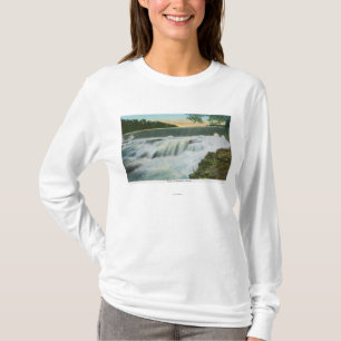 Ansicht der Verdammung an Ausable Abgrund T-Shirt
