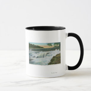 Ansicht der Verdammung an Ausable Abgrund Tasse