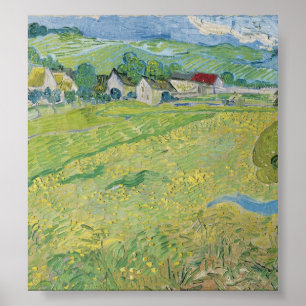 Ansicht der Vessenots bei Auvers von Vincent Van G Poster