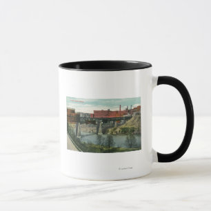 Ansicht der Vincent-Straßen-Brücke Tasse