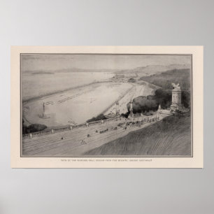 Ansicht der vorgeschlagenen Bohrung Poster