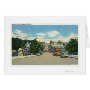 Ansicht der Wasser-Straße