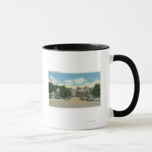Ansicht der Wasser-Straße Tasse