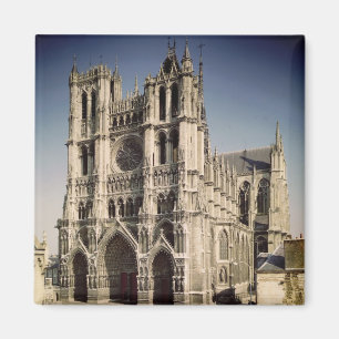 Ansicht der Westfassade, c.1220-70 Magnet