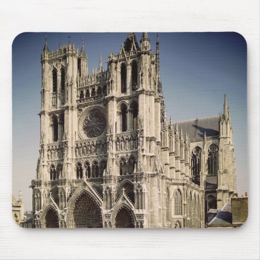 Ansicht der Westfassade, c.1220-70 Mousepad (Vorne)