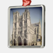 Ansicht der Westfassade, c.1220-70 Ornament Aus Metall (Links)