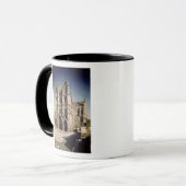 Ansicht der Westfassade, c.1220-70 Tasse (Vorderseite Links)