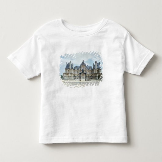 Ansicht der Westfassade von Chateau de Maisons Kleinkind T-shirt (Vorderseite)