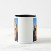 Ansicht der Westfront Tasse (Zentrum)