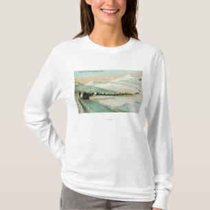Ansicht der Winter-Hinterbergsteiger T-Shirt