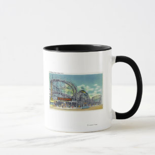 Ansicht der Wirbelsturm-Achterbahn # 2 Tasse