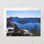 Ansicht der Wizard-Insel Postkarte (Vorne/Hinten)