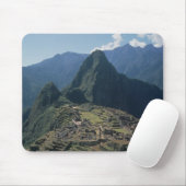 Ansicht der Zitadelle bei Machu Picchu Mousepad (Mit Mouse)