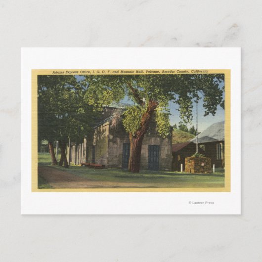 Ansicht des Adams Express Office Postkarte (Vorderseite)