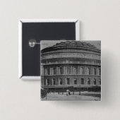 Ansicht des Alberts Hall, c.1900 Button (Vorne & Hinten)